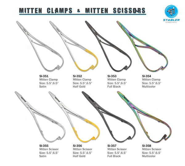 Mitten Clamps & Mitten Scissors